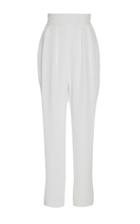 Monique Lhuillier High Waisted Cropped Trousers