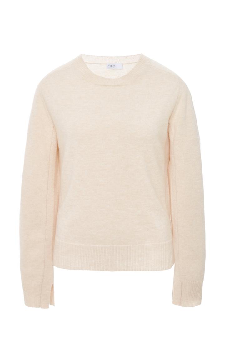Rosetta Getty Paneled Crewneck Pullover