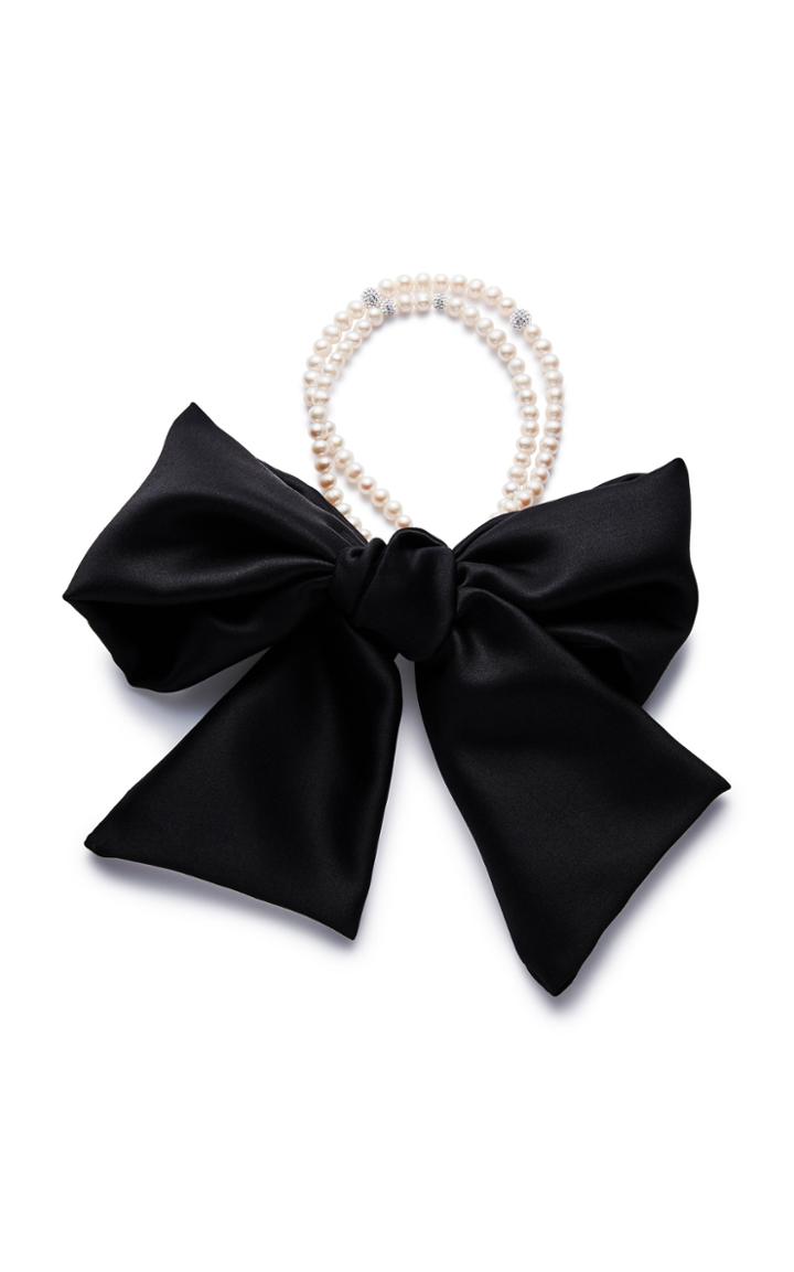 Magda Butrym Black Lily Choker