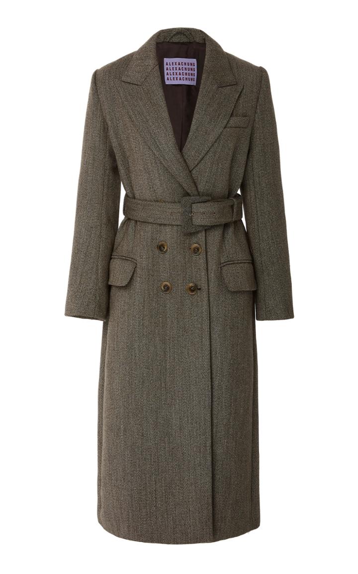 Alexachung Wool Tailored Longline Coat