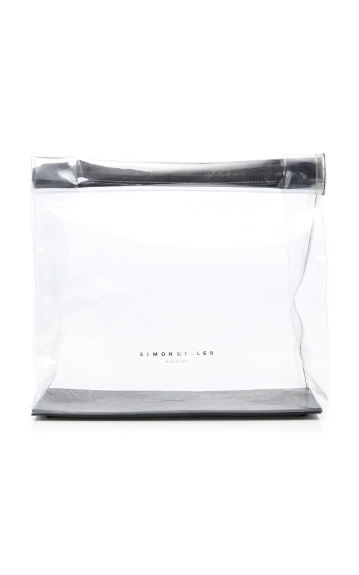 Simon Miller Lunchbag Clear Plastic Clutch