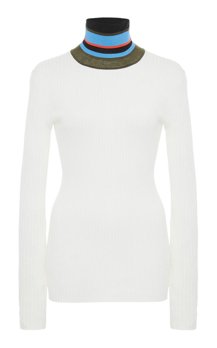 Proenza Schouler Lightweight Ribbed Turtleneck