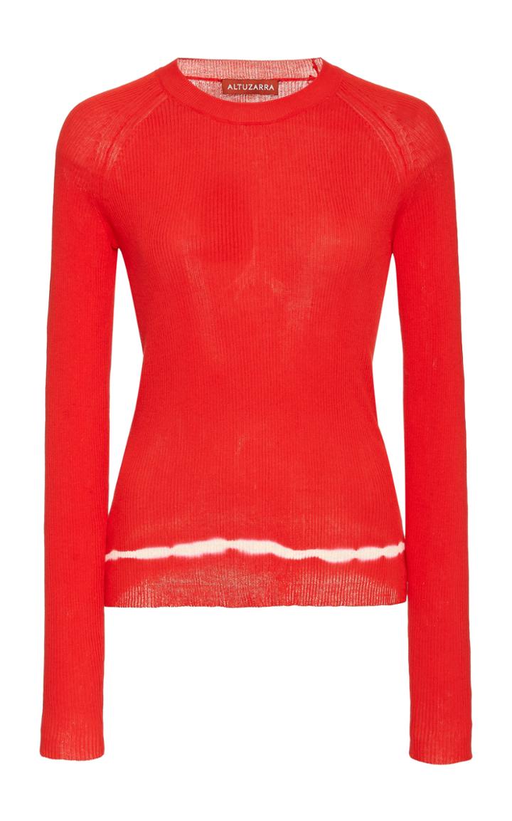 Altuzarra Kazuko Tie-dyed Pima Cotton Sweater