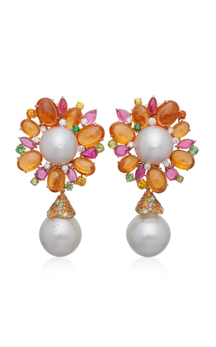 Moda Operandi Margot Mckinney One Of A Kind Magnolia Earrings