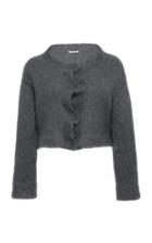 Moda Operandi Miu Miu Off-the-shoulder Knit Sweater Size: 36