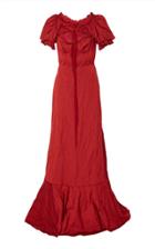 Brock Collection Petya Ruffled Crepe De Chine Dress