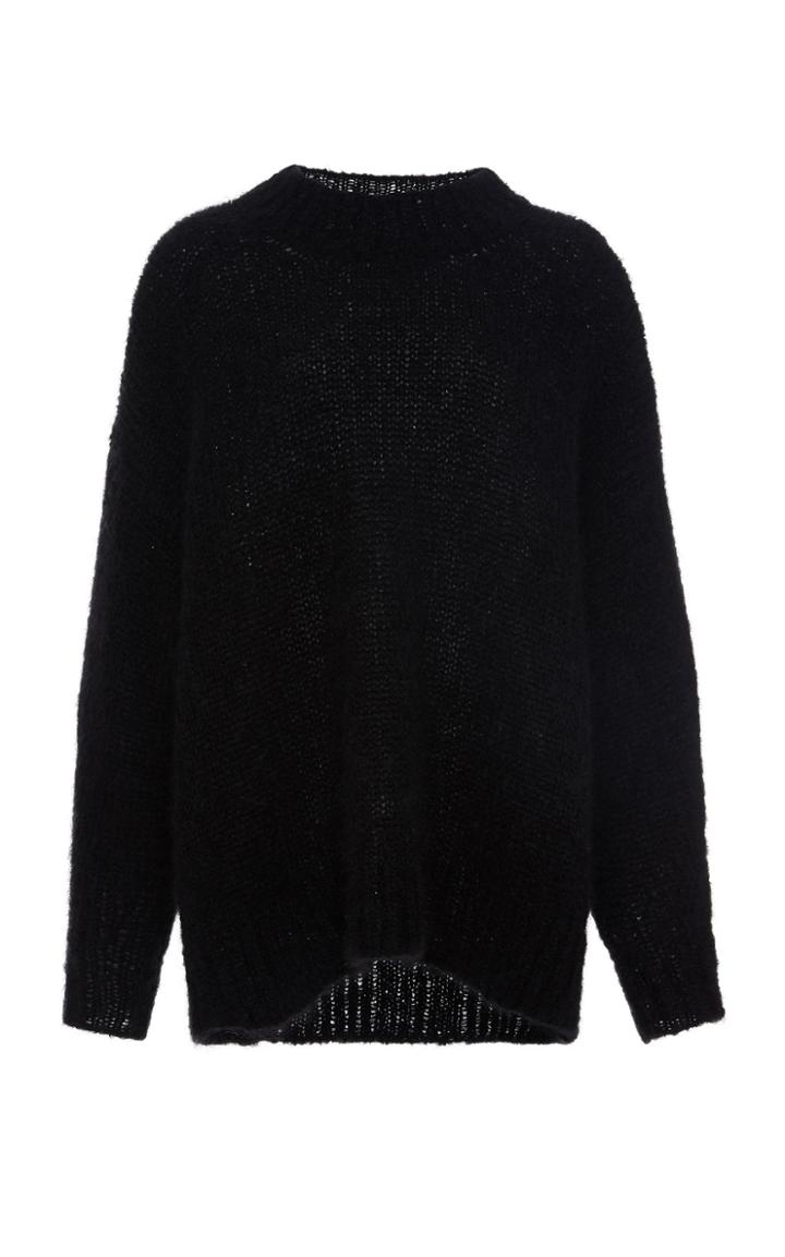 Isabel Marant Idol Oversized Ribbed Wool Sweater