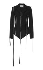 Loewe Crystal-embellished Wool-blend Jacket