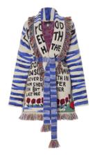 Alanui Salvation Mountains Embroidered Cardigan