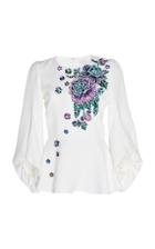 Andrew Gn Embellished Long Sleeve Top