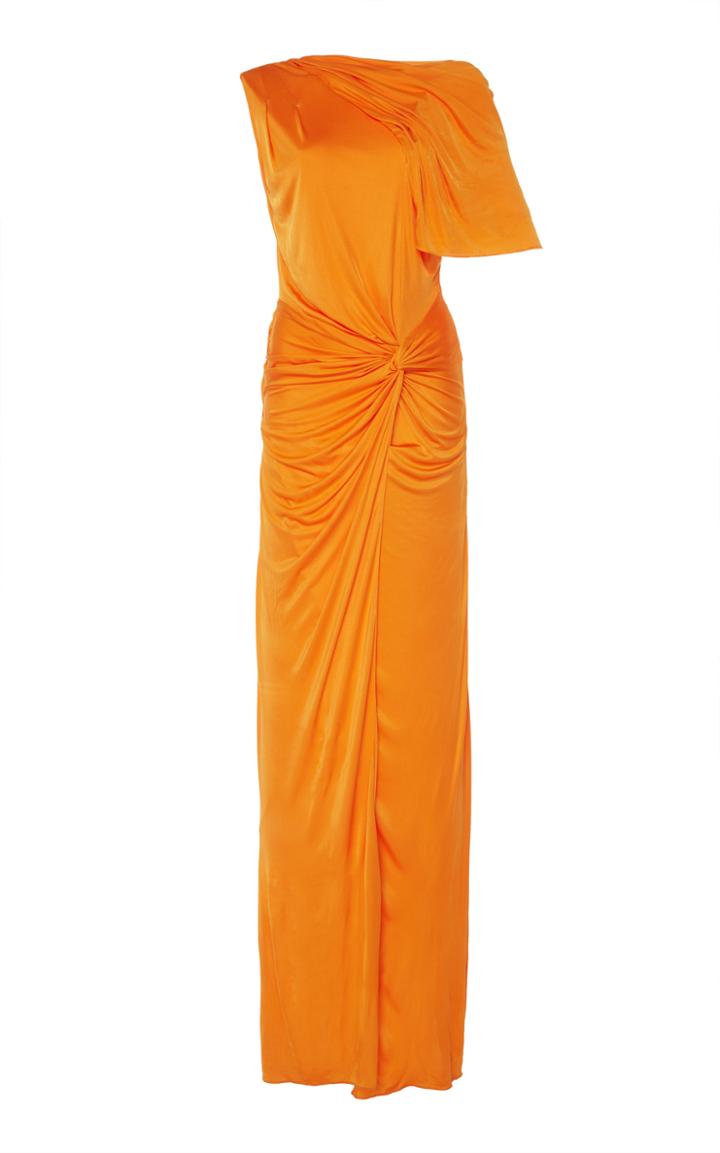 Moda Operandi Peter Pilotto Draped Jersey Gown Size: 6