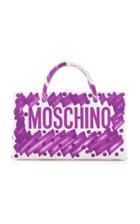 Moschino Brushstroke Shopping Tote