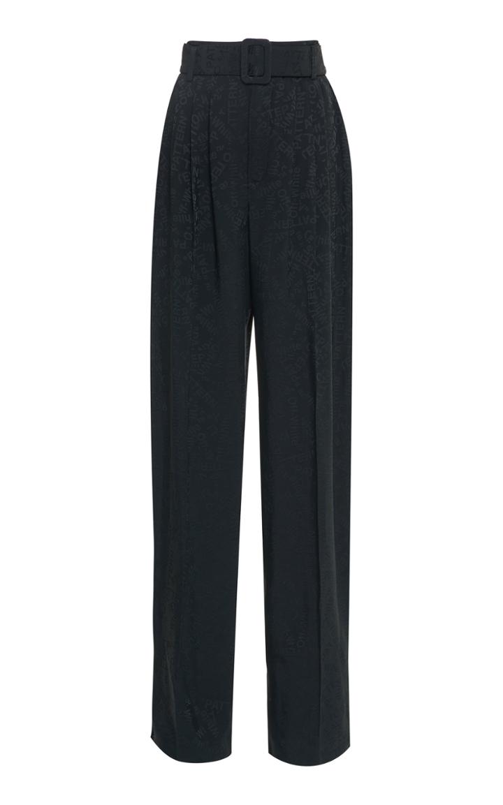 Off-white C/o Virgil Abloh High-rise Front-pleat Straight-leg Pants