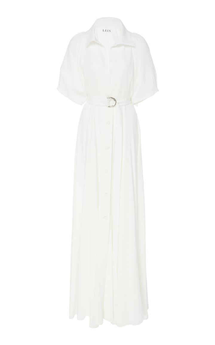 Lein Madsie's Button-down Cotton Maxi Dress