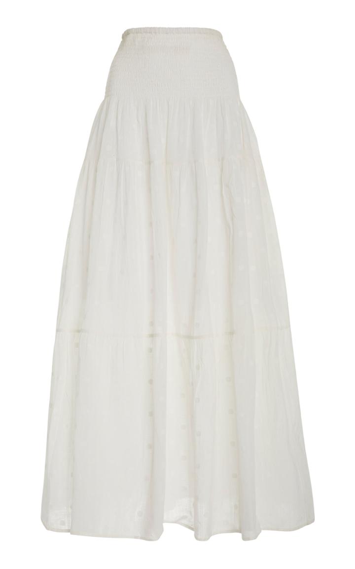 Anaak Clara Semi-sheer Cotton Maxi Skirt