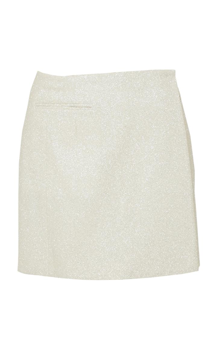 Moda Operandi Mach & Mach Glitter Mini Skirt