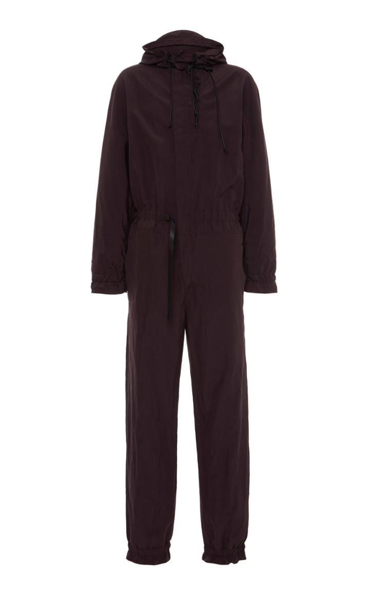 Salvatore Ferragamo Hooded Jumpsuit