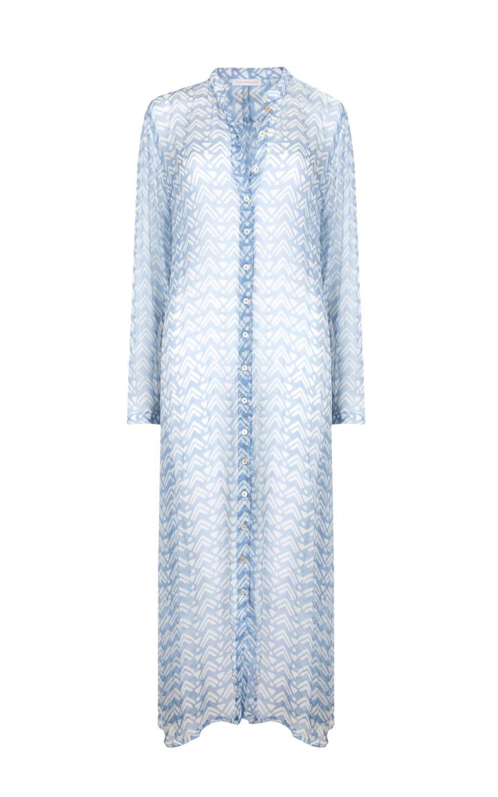 Moda Operandi Cloe Cassandro Andrea Silk-chiffon Shirt Dress