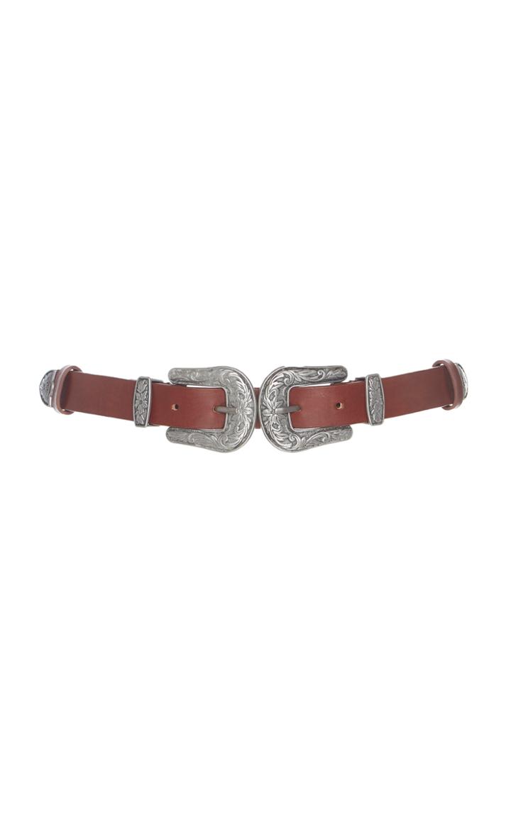 Alberta Ferretti Calf Leather Belt