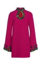 Andrew Gn Bead Embellished Mini Dress