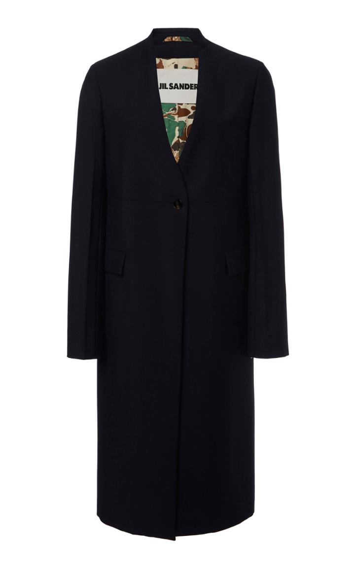 Moda Operandi Jil Sander Marnix Wool-blend Coat Size: 32