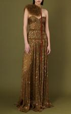 J. Mendel Strapless Gown