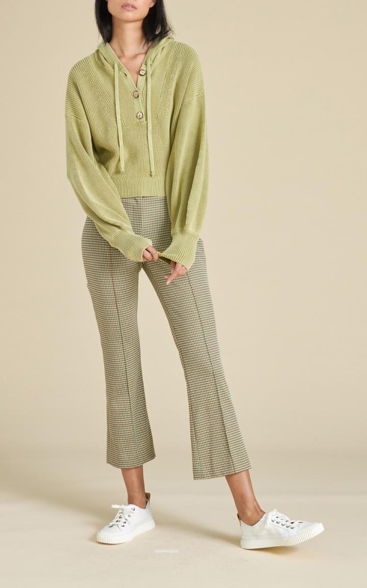 Moda Operandi Veronica Beard Ursina Hooded Cotton Sweater