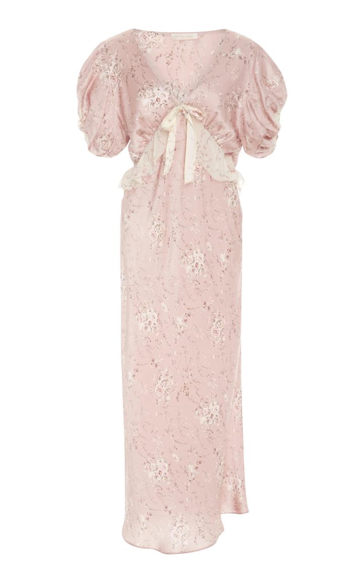 Loveshackfancy Lillian Puff Sleeve Maxi Dress