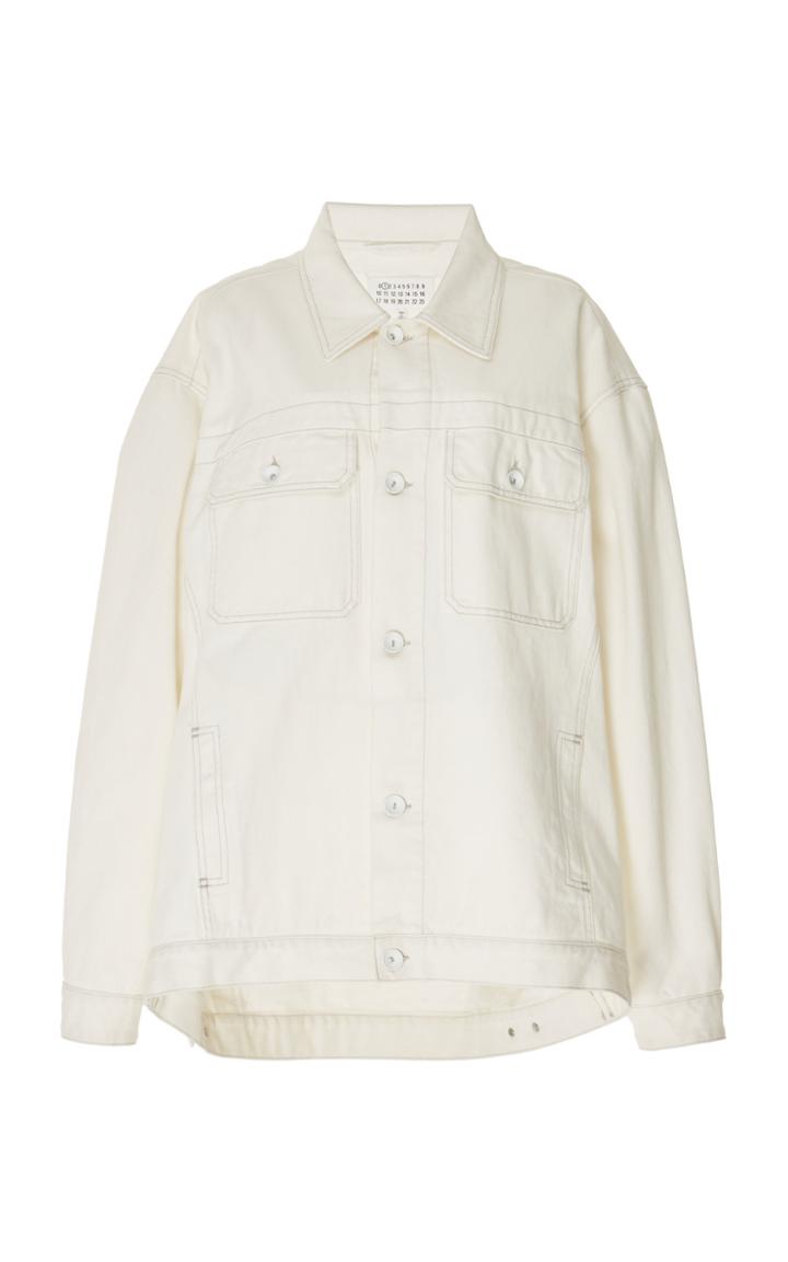 Maison Margiela Bleached Oversized Denim Jacket