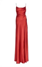 Markarian Greta Silk-satin Gown Size: 2