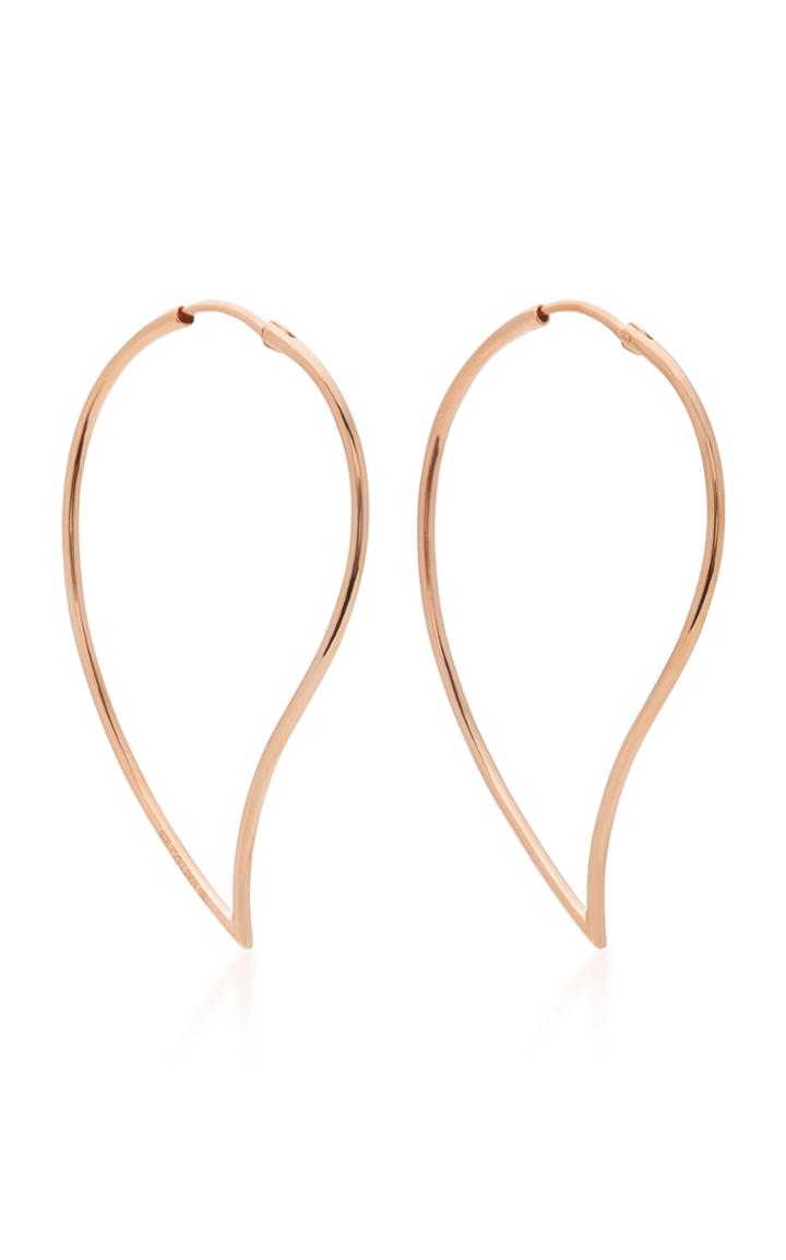 Mattioli Narrow Vertigo 18k Rose Gold Earrings