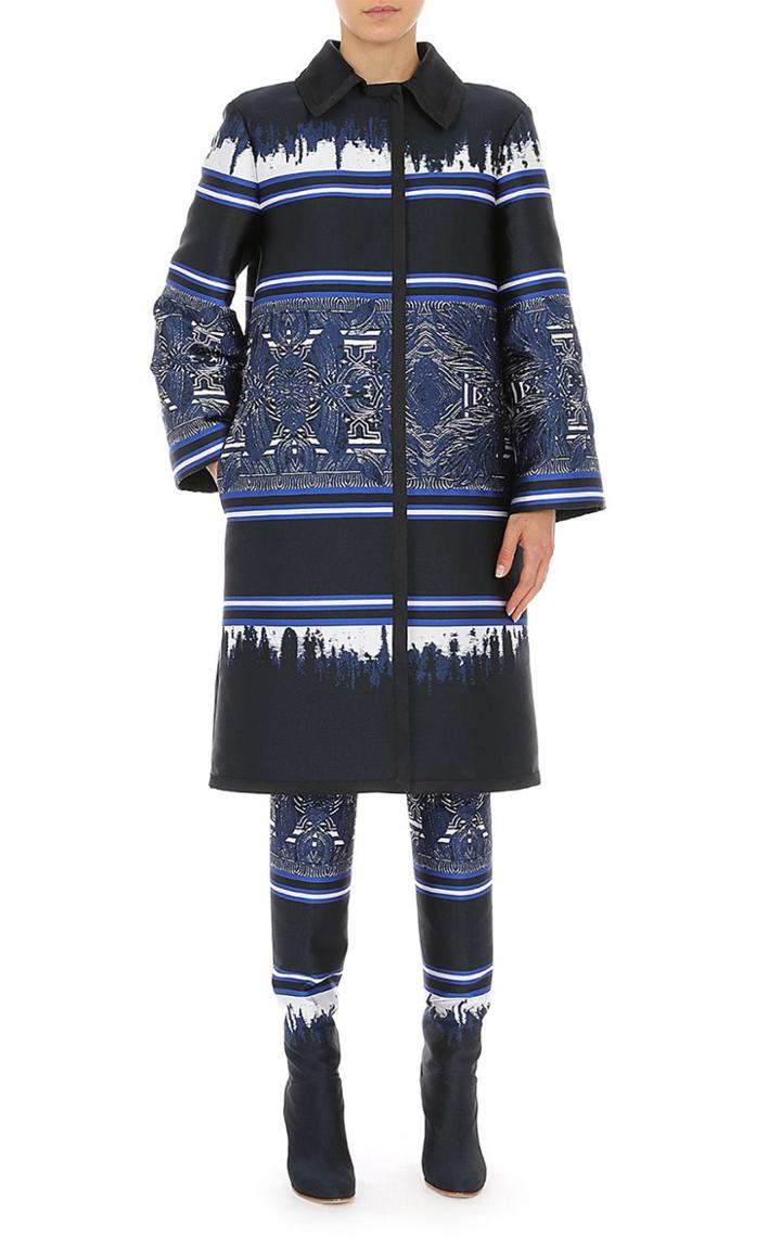 Moda Operandi Alberta Ferretti Printed Jacquard-woven Jacket