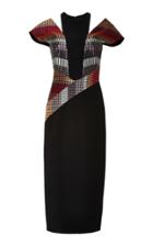 Bibhu Mohapatra Mosaic Detail Pencil Dress