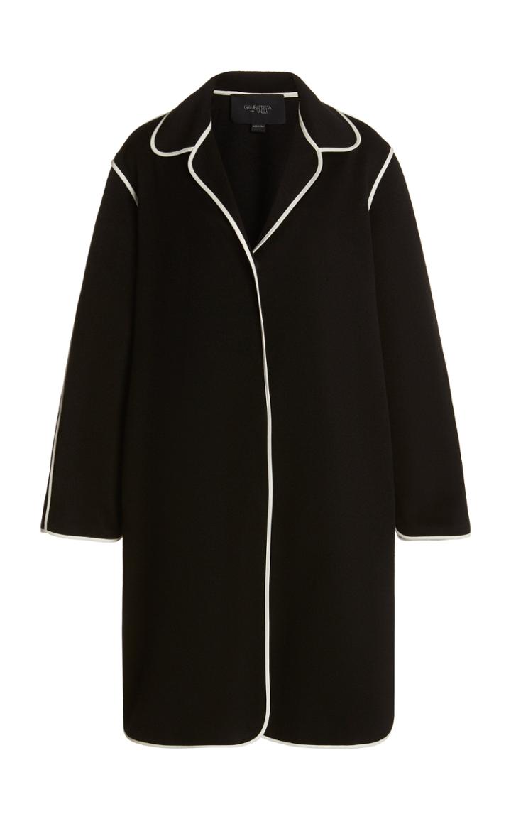 Moda Operandi Giambattista Valli Contrasting Collared Coat