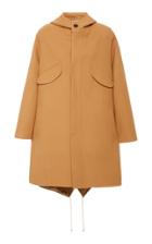 Lanvin Hooded Wool And Cashmere-blend Coat