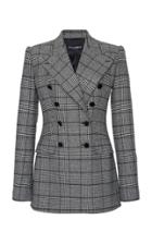 Dolce & Gabbana Tailored Double-breasted Plaid Blazer