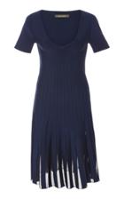 Zac Posen Sheer Paneled Dress