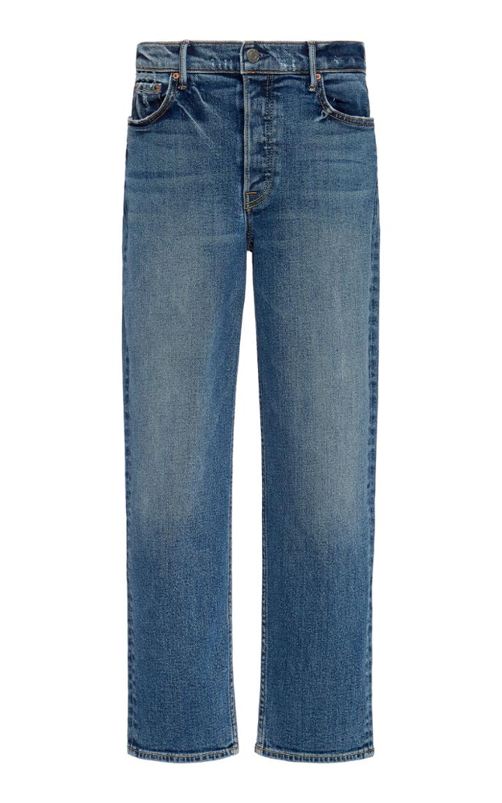 Grlfrnd Denim Helena Comfort Stretch High-rise Straight-leg Jeans