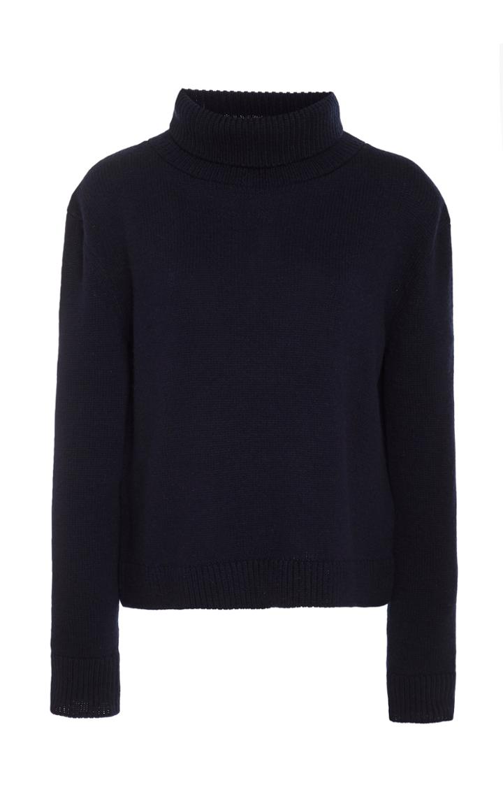 Brock Collection Peppermint Wool And Cashmere Blend Turtleneck Sweater