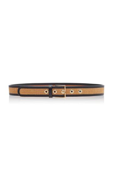 Maison Boinet Leather-trimmed Waist Belt