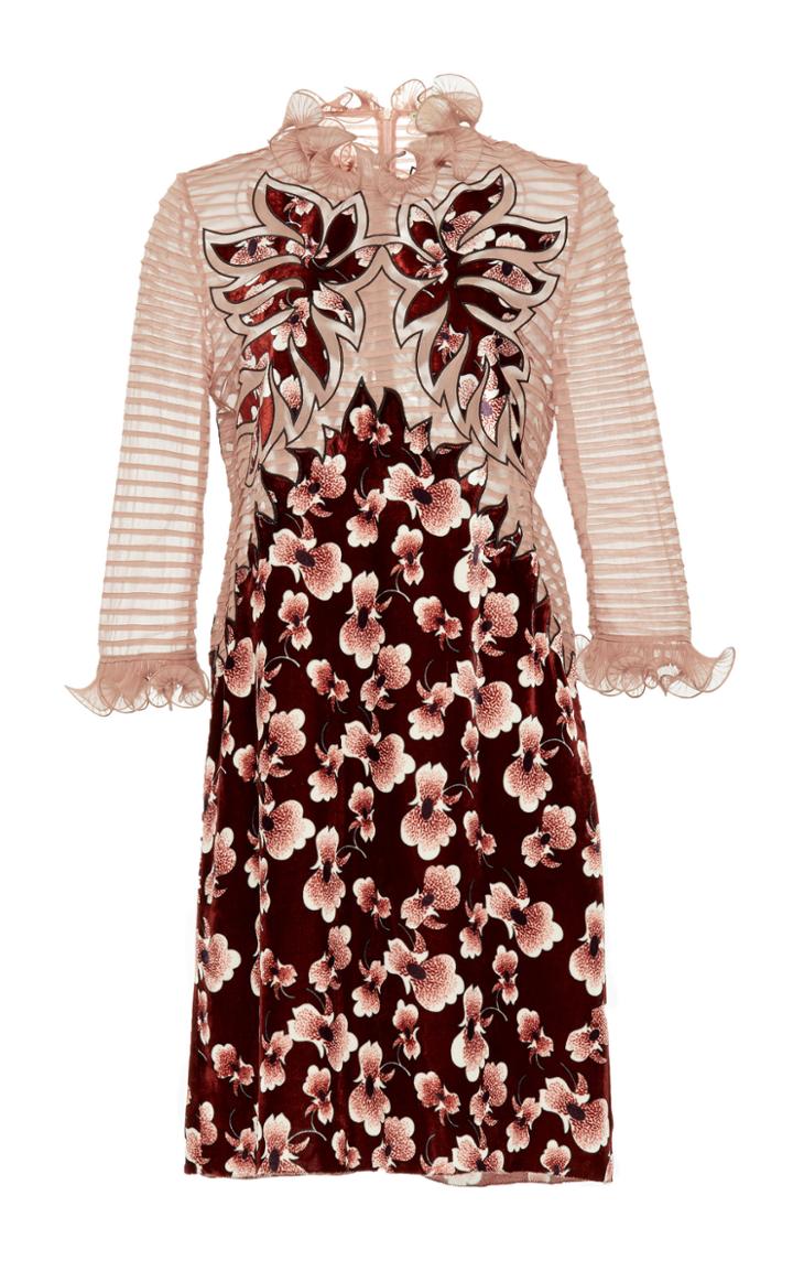 Bottega Veneta Floral Mini Dress