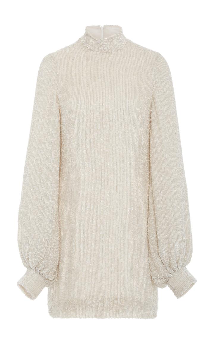 Alexis Alyna Puff Sleeve Sequin Dress