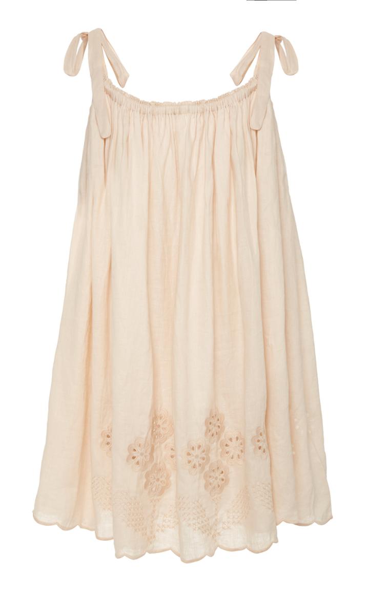 Innika Choo Nev Erontym Eyelet Hem Cotton Dress