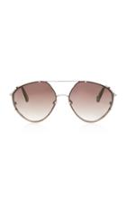 Balenciaga Sunglasses Aviator-style Metal Sunglasses