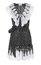 Miguelina Payton Polka Dot Mini Dress