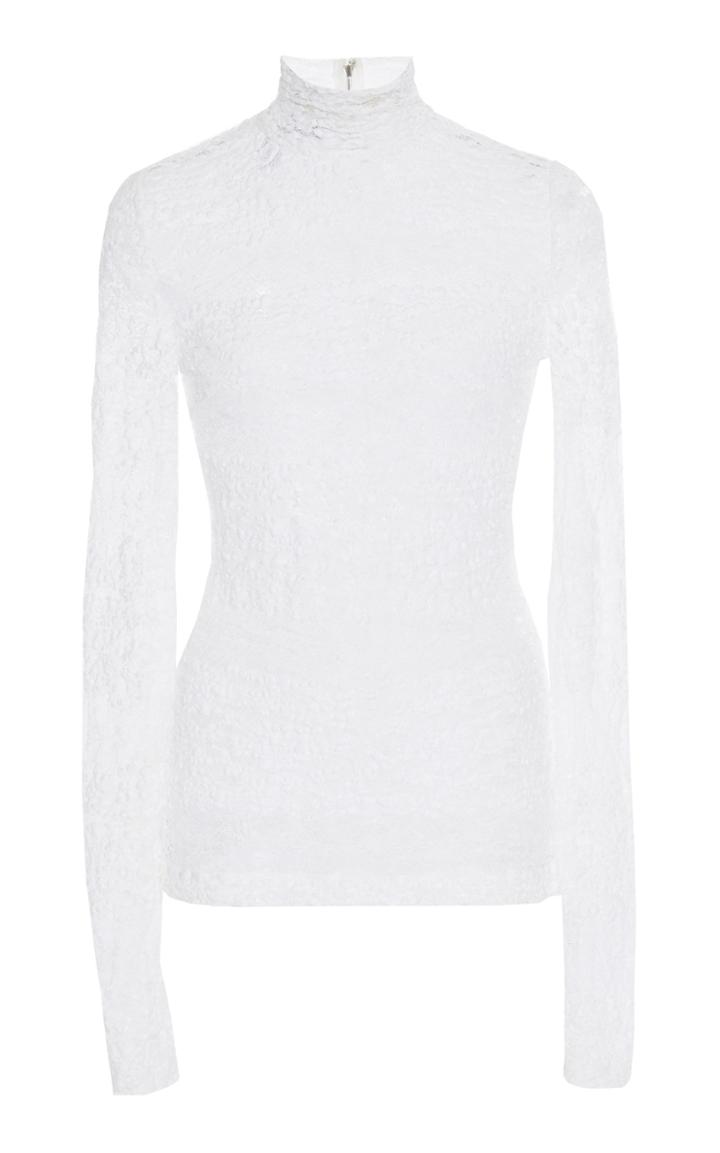 Dolce & Gabbana Lace Turtleneck