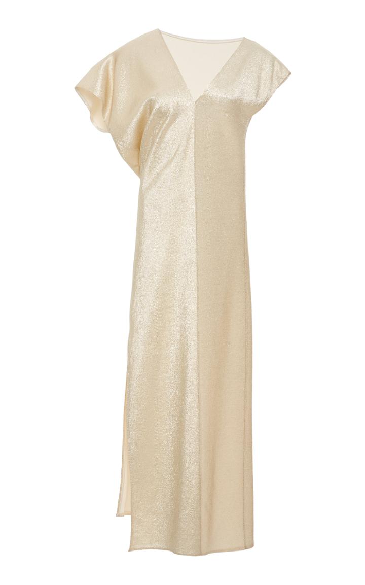 Rosetta Getty Lurex Caftan Dress