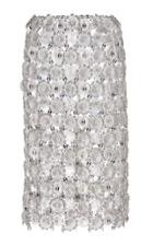 Paco Rabanne Floral Chain-link Skirt
