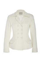 Soonil Gourd Tweed Double-breasted Jacket