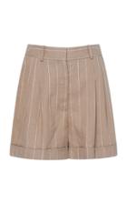 Racil Max Stripe Linen Shorts